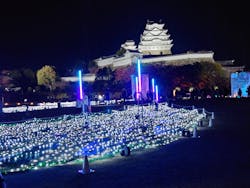 Himeji Castle of Light『DANDELION PROJECT 姫路城×NAKED, INC.』に投稿された画像（2025/12/3）