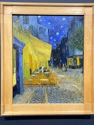 阪神・淡路大震災30年 　　大ゴッホ展　夜のカフェテラスに投稿された画像（2025/12/3）