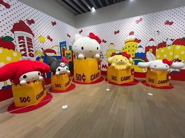 Hello Kitty展 -わたしが変わるとキティも変わる-に投稿された画像（2025/12/6）