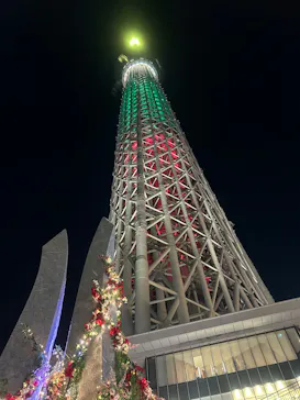 東京スカイツリーに投稿された画像（2025/12/6）