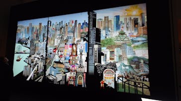 藤城清治101歳展　生きている喜びをともにに投稿された画像（2025/12/8）