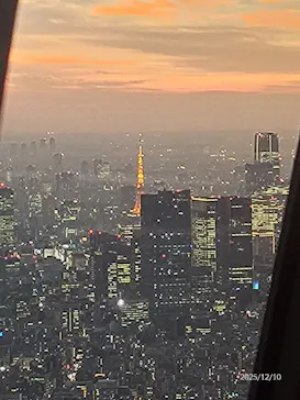 東京スカイツリーに投稿された画像（2025/12/10）