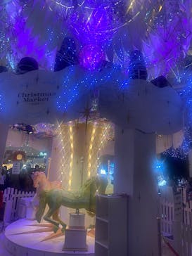 阪急うめだ本店『クリスマスマーケット2025』に投稿された画像（2025/12/14）