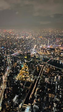 東京スカイツリーに投稿された画像（2025/12/20）