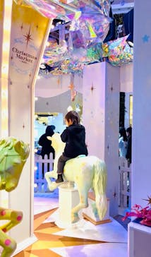 阪急うめだ本店『クリスマスマーケット2025』に投稿された画像（2025/12/22）