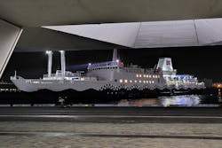 東京湾夜景クルーズ＜横浜港→東京（竹芝桟橋）＞に投稿された画像（2025/12/24）