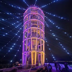 江の島シーキャンドルに投稿された画像（2025/12/24）