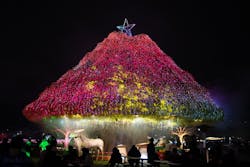 東京メガイルミに投稿された画像（2025/12/25）