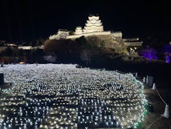 Himeji Castle of Light『DANDELION PROJECT 姫路城×NAKED, INC.』に投稿された画像（2025/12/26）