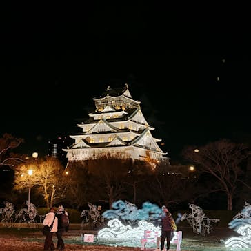 大阪城イルミナージュに投稿された画像（2025/12/28）