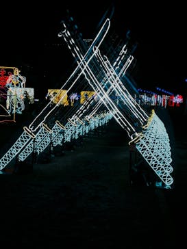 大阪城イルミナージュに投稿された画像（2025/12/28）