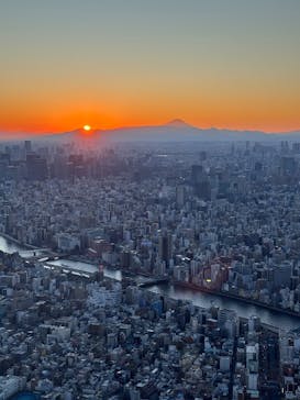 東京スカイツリーに投稿された画像（2025/12/28）