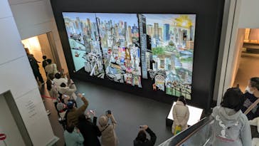 藤城清治101歳展　生きている喜びをともにに投稿された画像（2025/12/28）