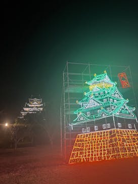 大阪城イルミナージュに投稿された画像（2025/12/30）