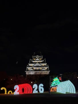 大阪城イルミナージュに投稿された画像（2025/12/31）