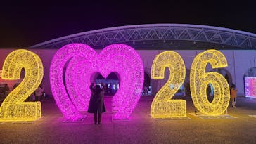 神戸イルミナージュに投稿された画像（2026/1/1）