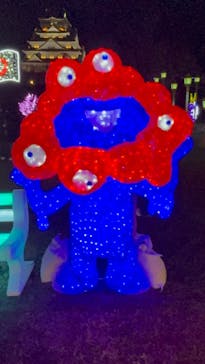 大阪城イルミナージュに投稿された画像（2026/1/1）