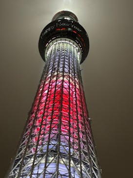 東京スカイツリーに投稿された画像（2026/1/2）