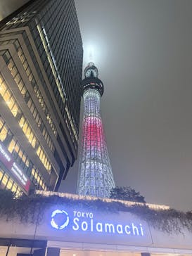 東京スカイツリーに投稿された画像（2026/1/2）