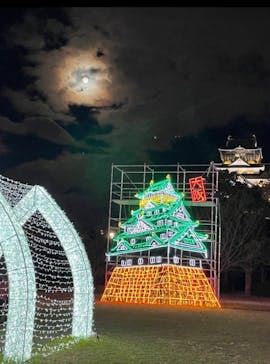 大阪城イルミナージュに投稿された画像（2026/1/3）
