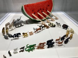 MINIATURE LIFE展 ー田中達也 見立ての世界ー　in　門司港レトロに投稿された画像（2026/1/4）