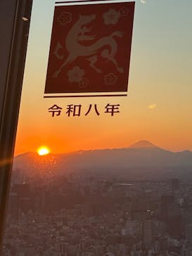 東京スカイツリーに投稿された画像（2026/1/4）