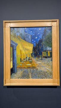 阪神・淡路大震災30年 　　大ゴッホ展　夜のカフェテラスに投稿された画像（2026/1/6）