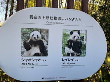 恩賜上野動物園に投稿された画像（2026/1/6）
