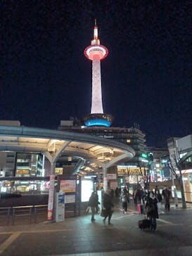 京都鉄道博物館×ニデック京都タワーに投稿された画像（2026/1/8）