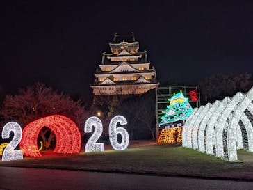 大阪城イルミナージュに投稿された画像（2026/1/10）