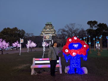 大阪城イルミナージュに投稿された画像（2026/1/10）