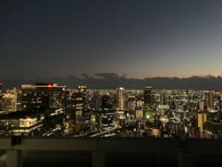 梅田スカイビル・空中庭園展望台に投稿された画像（2026/1/11）