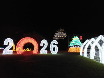 大阪城イルミナージュに投稿された画像（2026/1/12）