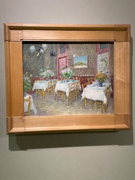 阪神・淡路大震災30年 　　大ゴッホ展　夜のカフェテラスに投稿された画像（2026/1/16）