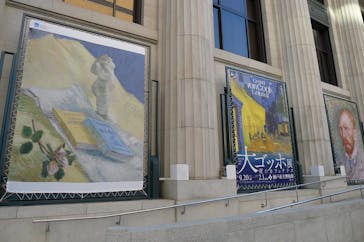 阪神・淡路大震災30年 　　大ゴッホ展　夜のカフェテラスに投稿された画像（2026/1/19）