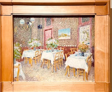 阪神・淡路大震災30年 　　大ゴッホ展　夜のカフェテラスに投稿された画像（2026/1/20）