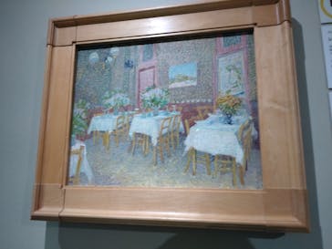 阪神・淡路大震災30年 　　大ゴッホ展　夜のカフェテラスに投稿された画像（2026/1/24）