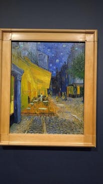 阪神・淡路大震災30年 　　大ゴッホ展　夜のカフェテラスに投稿された画像（2026/1/24）