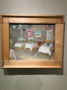 阪神・淡路大震災30年 　　大ゴッホ展　夜のカフェテラスに投稿された画像（2026/1/27）