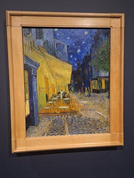 阪神・淡路大震災30年 　　大ゴッホ展　夜のカフェテラスに投稿された画像（2026/1/27）