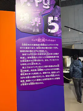 特別展「大絶滅展―生命史のビッグファイブ」に投稿された画像（2026/2/3）
