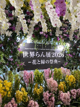 世界らん展2026-花と緑の祭典-に投稿された画像（2026/2/5）