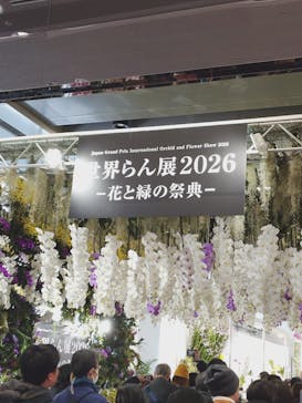 世界らん展2026-花と緑の祭典-に投稿された画像（2026/2/5）