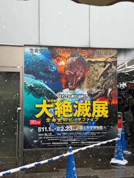特別展「大絶滅展―生命史のビッグファイブ」に投稿された画像（2026/2/8）