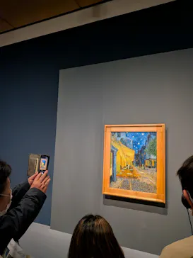 大ゴッホ展　夜のカフェテラスに投稿された画像（2026/3/6）