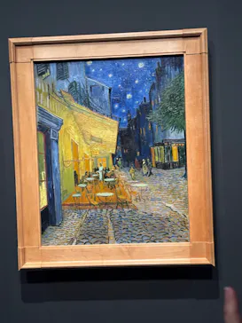 大ゴッホ展　夜のカフェテラスに投稿された画像（2026/3/13）