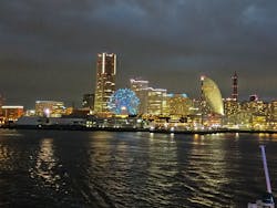東京湾夜景クルーズ＜横浜港→東京（竹芝桟橋）＞に投稿された画像（2026/3/16）