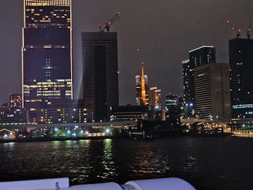 東京湾夜景クルーズ＜横浜港→東京（竹芝桟橋）＞に投稿された画像（2026/3/16）