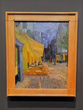 大ゴッホ展　夜のカフェテラスに投稿された画像（2026/3/17）