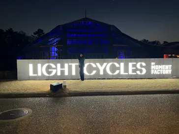 京都府立植物園　LIGHT CYCLES KYOTOに投稿された画像（2026/3/22）